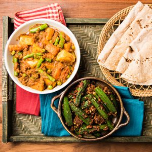Veg Lunch Indian Low calorie