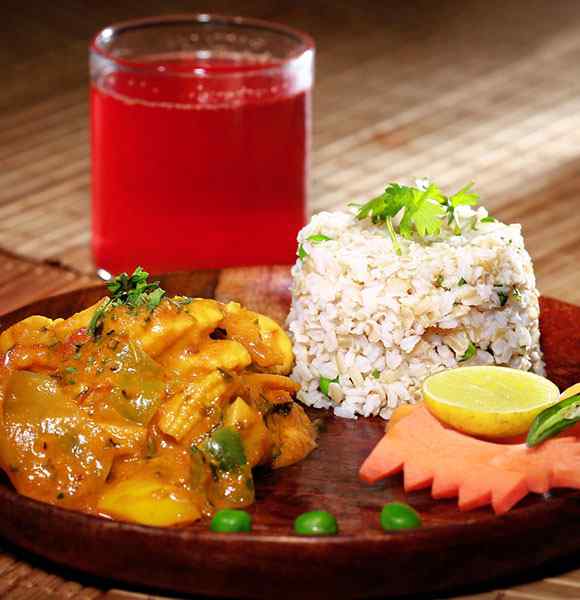 non veg lunch indian