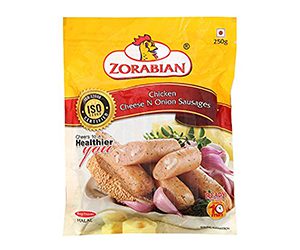 Zorabian-Chicken-Cheese-N-Onion-Sausages